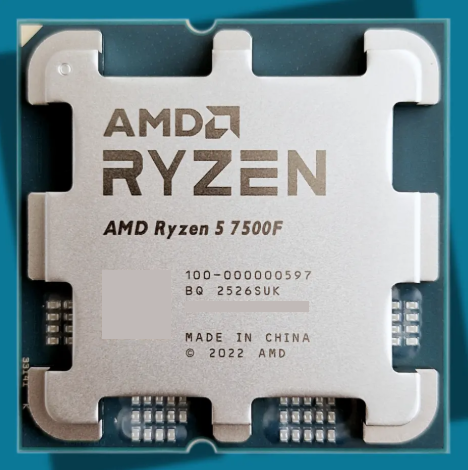 AMD Ryzen 5 7500F AM5 Desktop Processor Tray